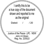 Certified true copy Certified true copy