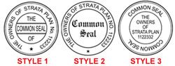 Folding Strata Seal Stamp