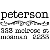 Custom Address Stamps