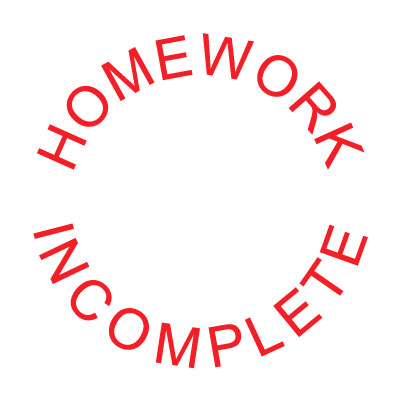 Teacher Stamp Homework