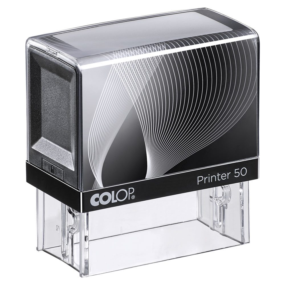 Colop Printer 50 Self Inking Rubber Stamp  69mm x 29mm