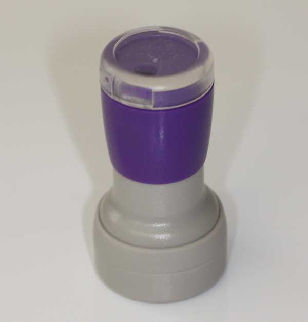 DF-19 Self Inking Rubber Stamp 19mm Diameter