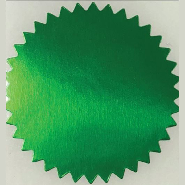 Foil Labels Packs for Embossers 41mm - Green