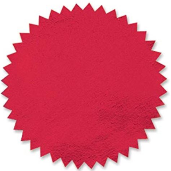 Foil Labels Packs for Embossers 51mm - Red