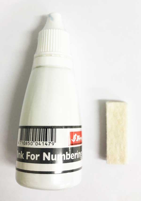 Auto Numbering Machine Ink with one Pad