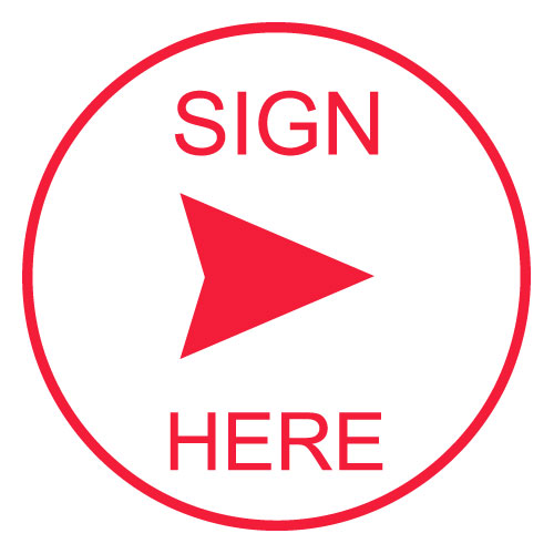 Sign Here Right
