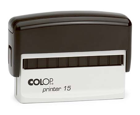 Colop Printer 15 Self Inking Rubber Stamp 69mm x 10mm