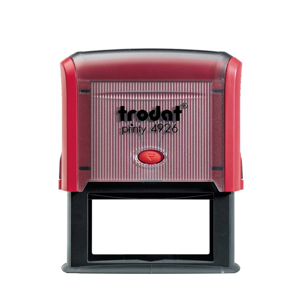 Trodat Printy 4926 Self Inking Rubber Stamp  75mm x 38mm