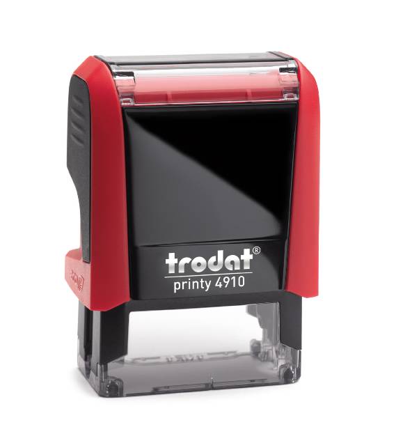 Trodat Printy 4910 Self Inking Rubber Stamp  26mm x 9mm