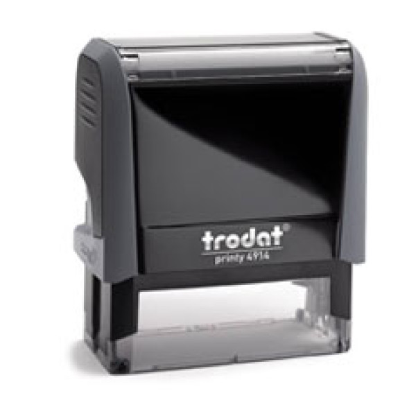 Trodat Printy 4914 Self Inking Rubber Stamp  64mm x 26mm