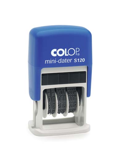 Colop S120 Mini Adjustable Date Stamp Self Inking (Date Only)