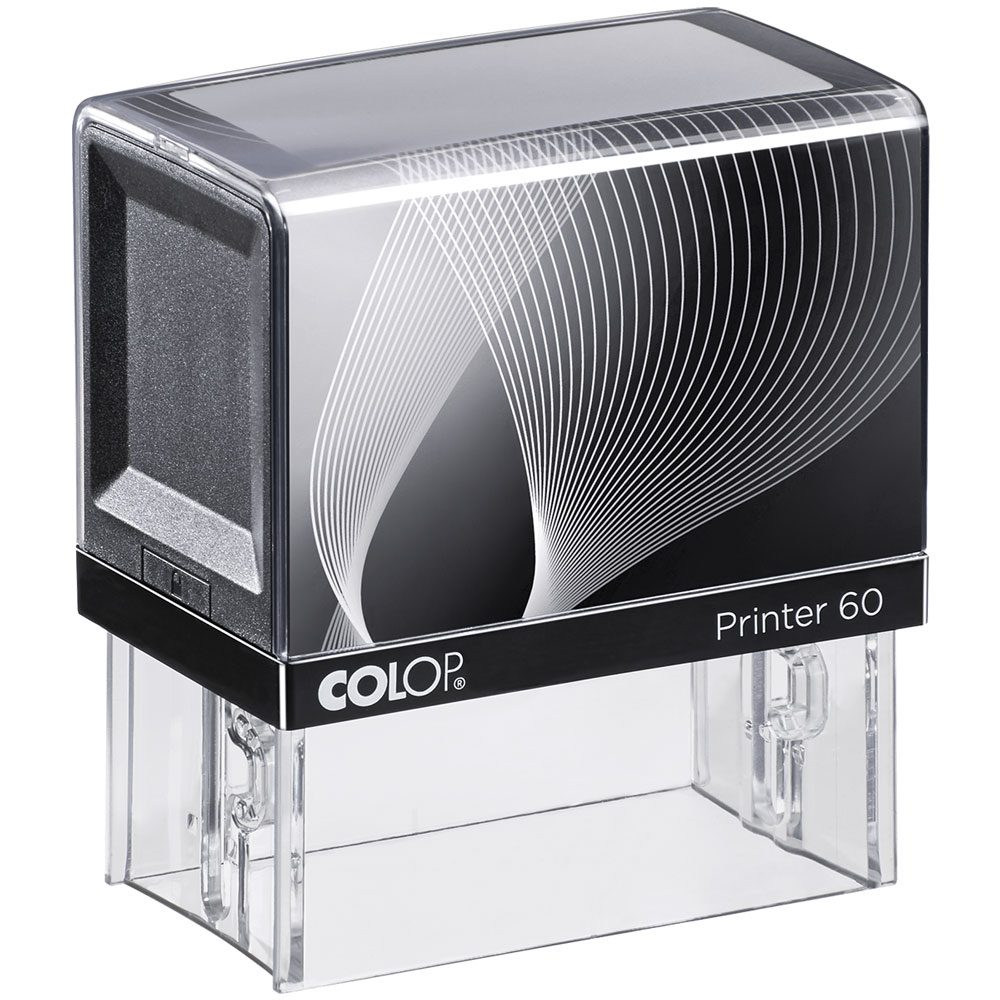 Colop Printer 60 Self Inking Rubber Stamp  77mm x 38mm