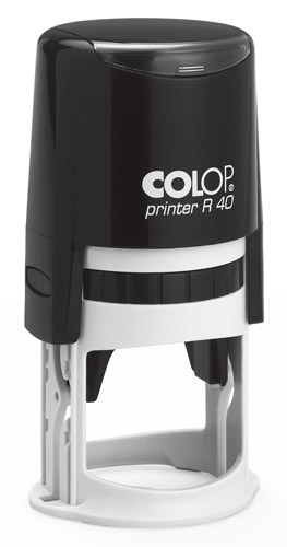 Colop R40 Round Self Inking Rubber Stamp 40mm diameter